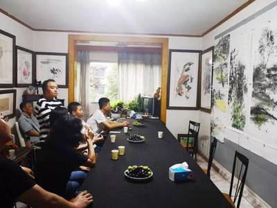 水墨·郫都創作交流會在醉荷堂藝術工作室圓滿召開，共繪新時代文化圖景